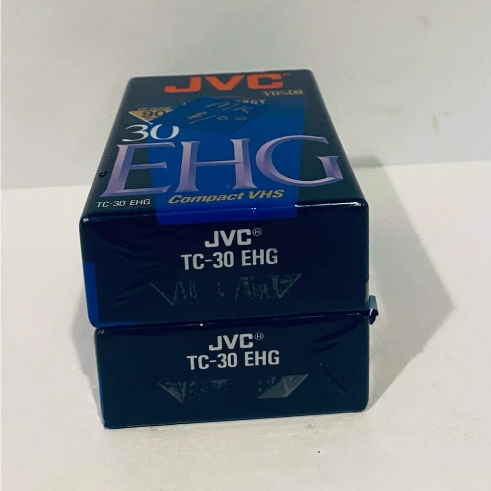 JVC VHS-C High Energy Magnetite Camcorder Video EHG Tape NEW